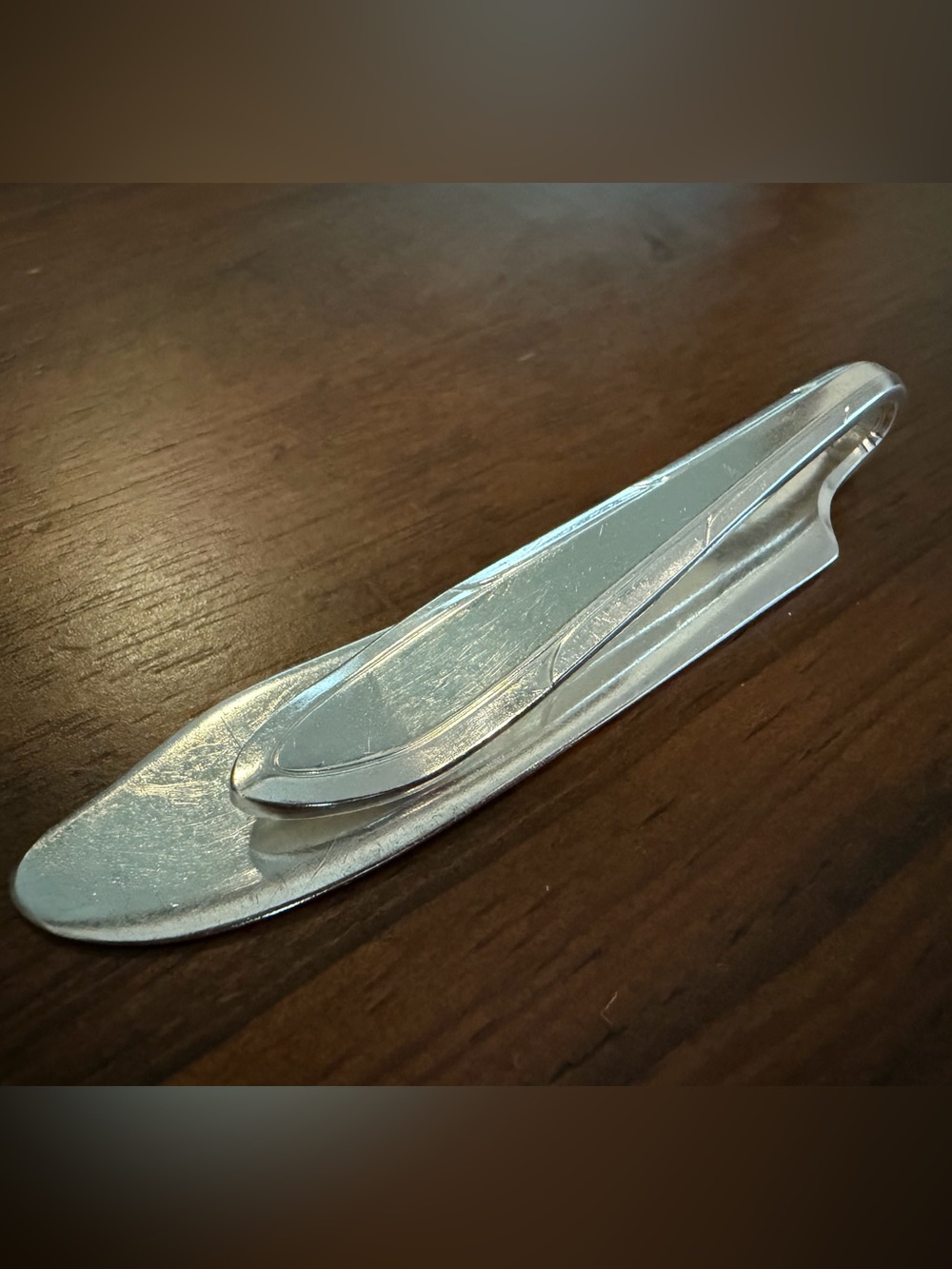 Butter Knife Money Clip